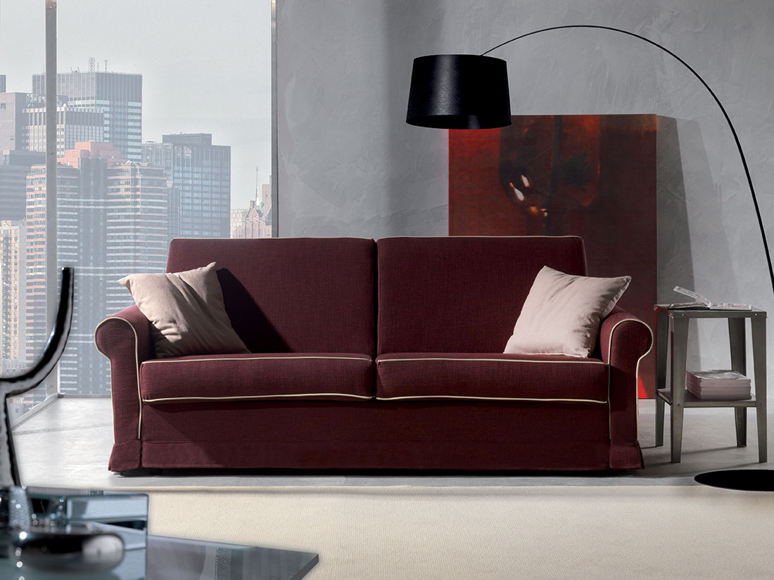 Tulipano sofa bed from cm. 215x95x88